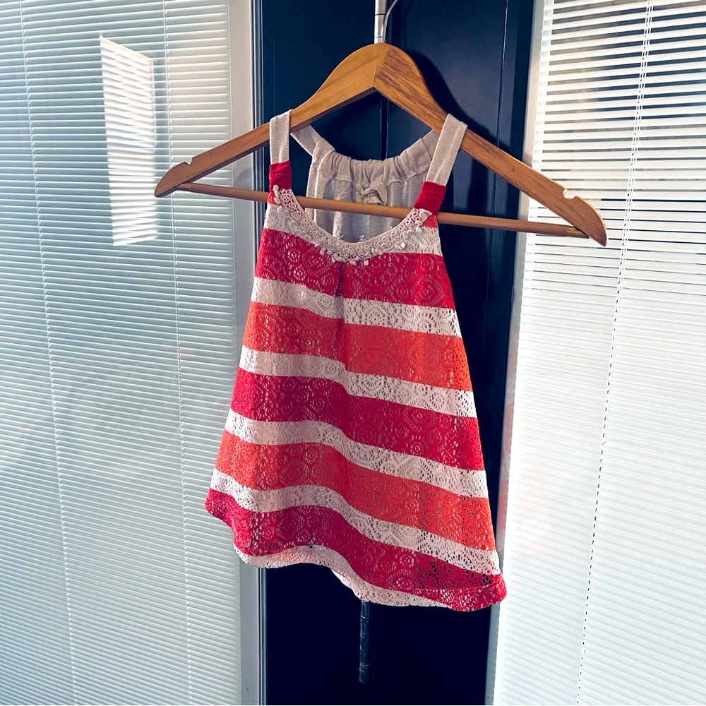 Rewind Stripe Tank Top  Good Condition